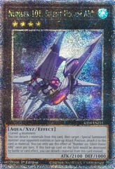Number 101: Silent Honor ARK - RA04-EN211 - Quarter Century Secret Rare - 1st Edition